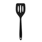 Black silicone kitchen spatula