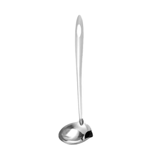 Stainless steel soup ladle