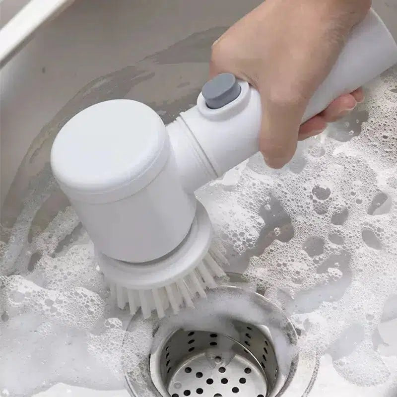 Electric dish scrubber