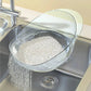 Clear rice washing sieve colander