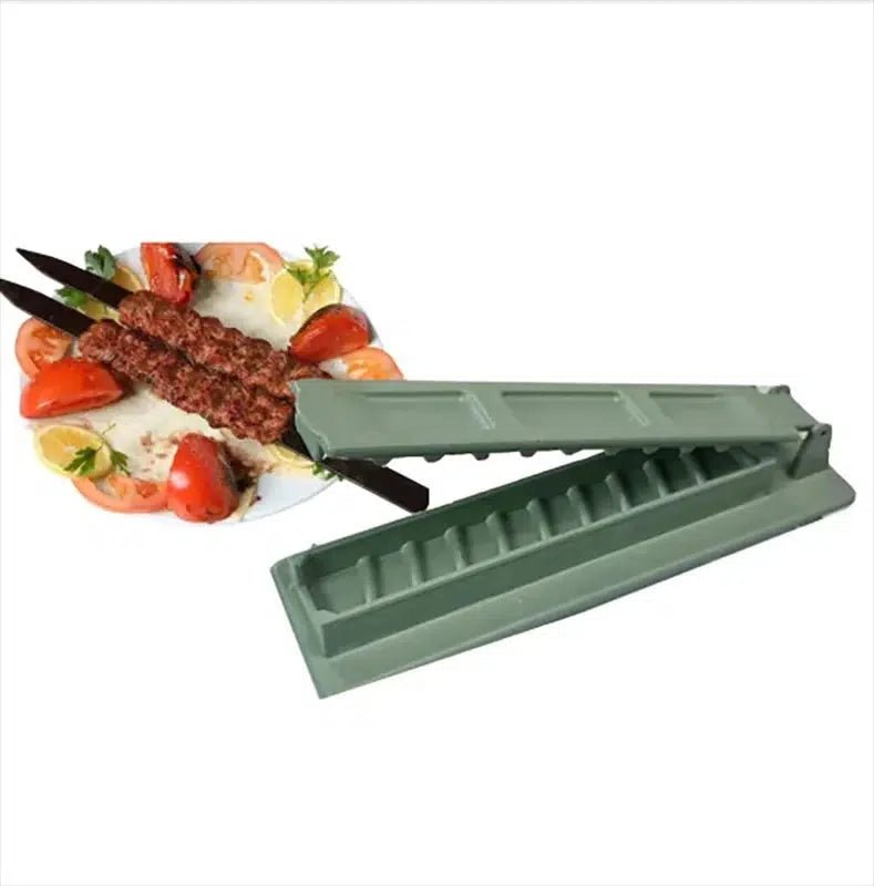 Single row bbq skewer maker